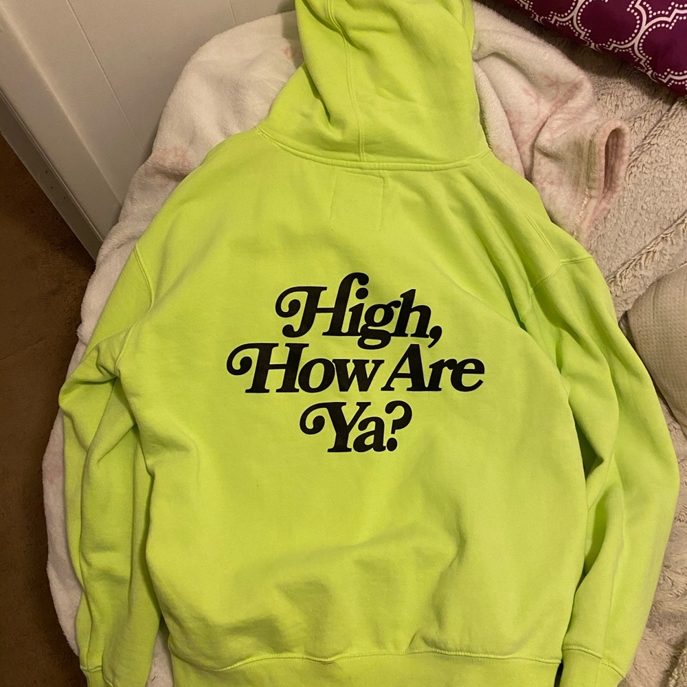 Green/Yellow 420 Collection Jeffree Star Hoodie